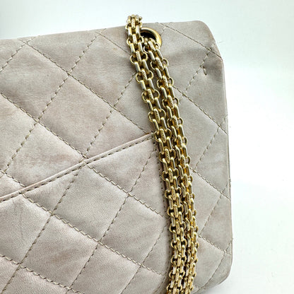 Chanel Icing Marble Aged Leather 2.55 Reissue 227 Classic Flap Bag