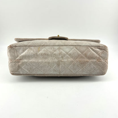 Chanel Icing Marble Aged Leather 2.55 Reissue 227 Classic Flap Bag