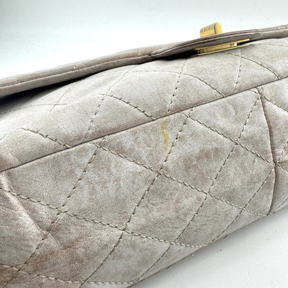 Chanel Icing Marble Aged Leather 2.55 Reissue 227 Classic Flap Bag