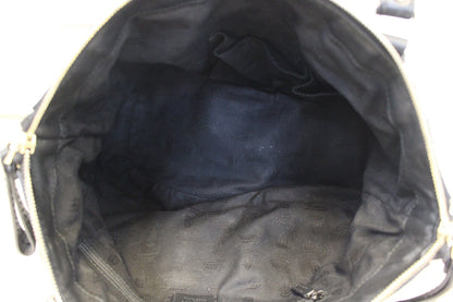 GUCCI Sukey Guccissima Top Handle Black Satchel Bag