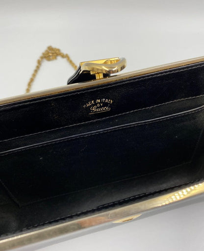 Vintage Gucci Shoulder Bag w Chain
