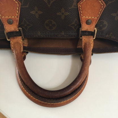 LOUIS VUITTON Speedy Handbag in Brown Canvas
