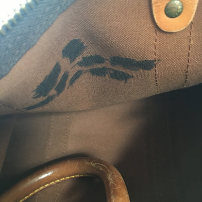 LOUIS VUITTON Keepall Travel bag in Brown Canvas