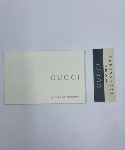 Gucci Vintage Canvas Hobo Tote