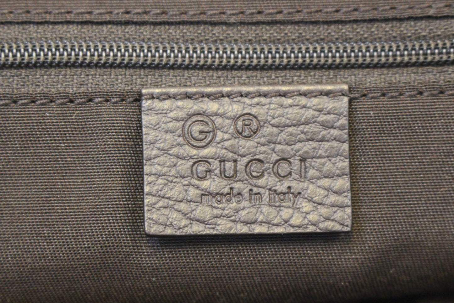 GUCCI GG Canvas 327793 Dark Brown Shoulder Handbag