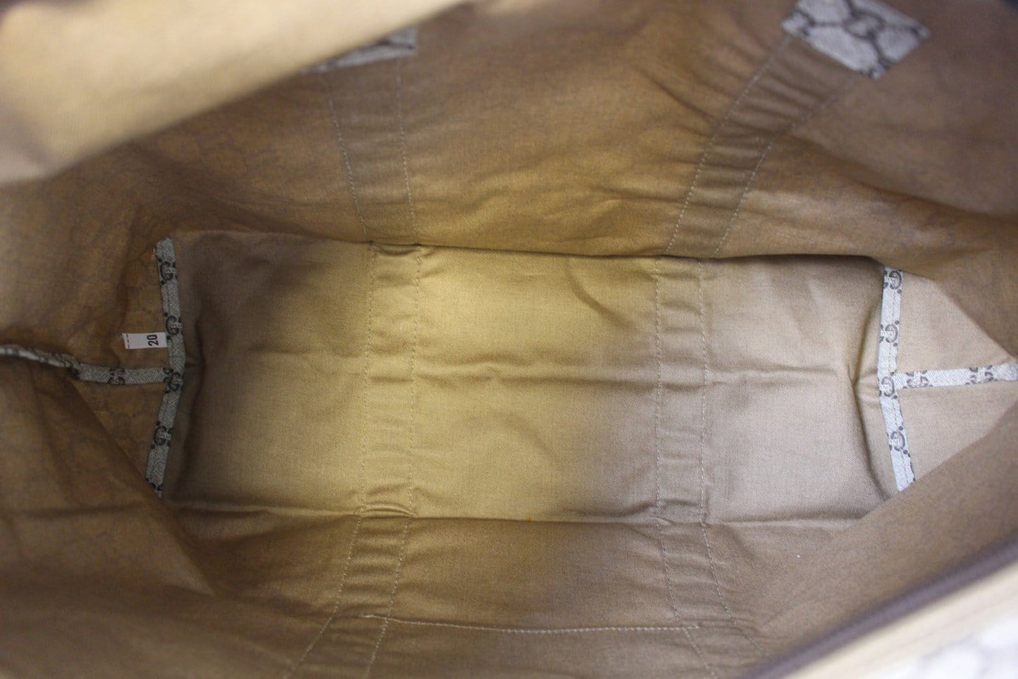 GUCCI GG Plus Monogram Travel Bag