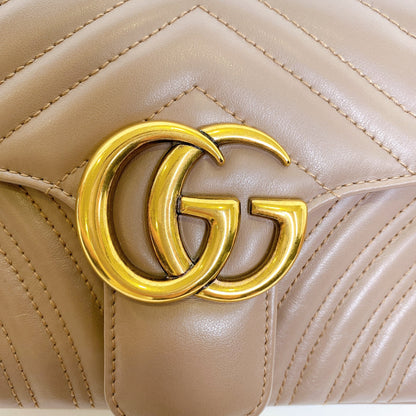 GUCCI MARMONT SMALL IN BEIGE