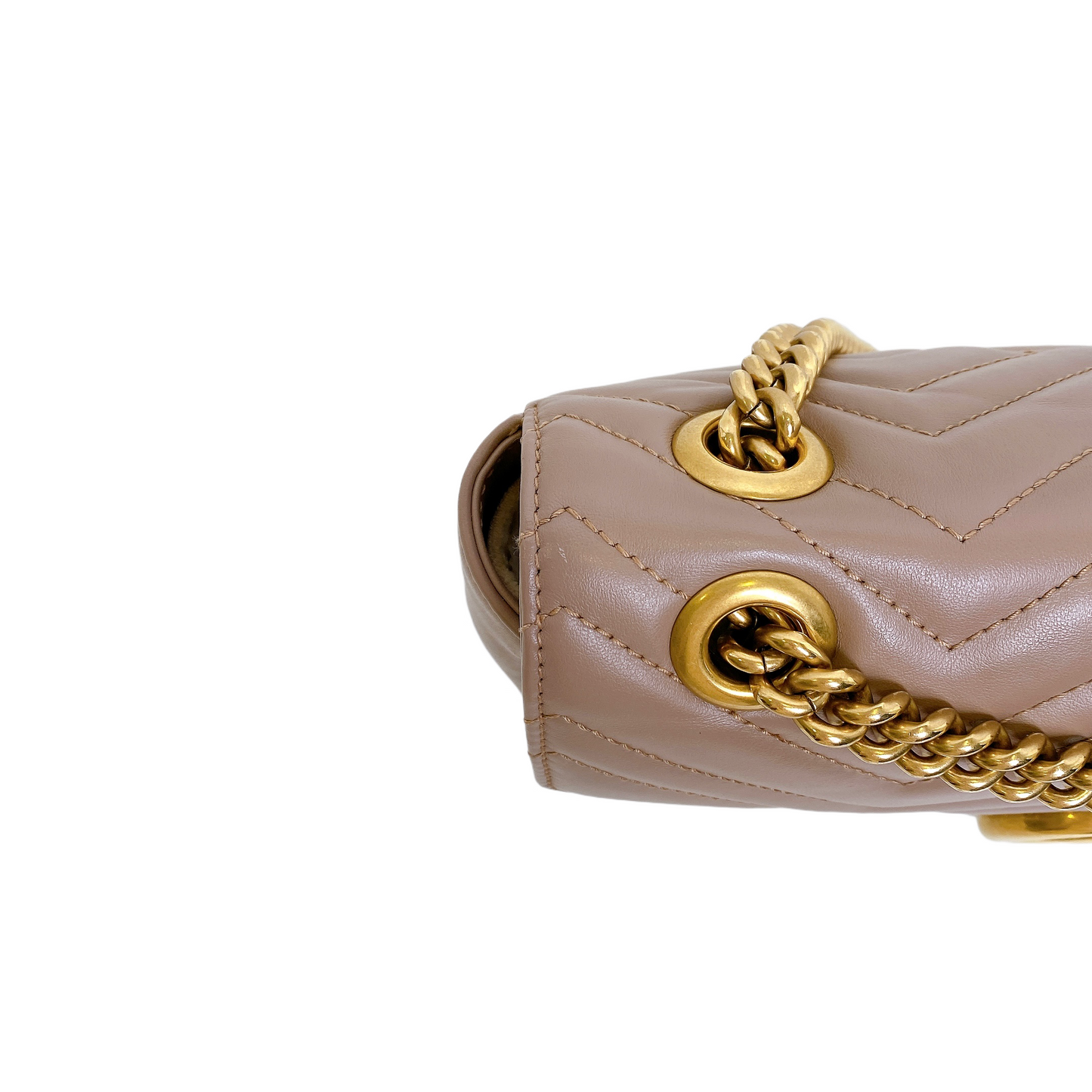 GUCCI MARMONT SMALL IN BEIGE