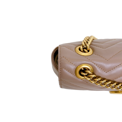 GUCCI MARMONT SMALL IN BEIGE