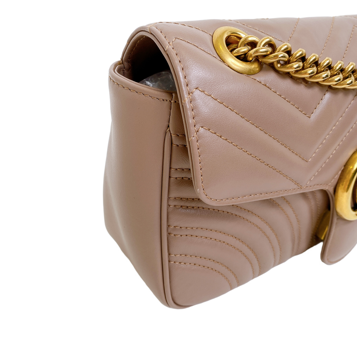 GUCCI MARMONT SMALL IN BEIGE
