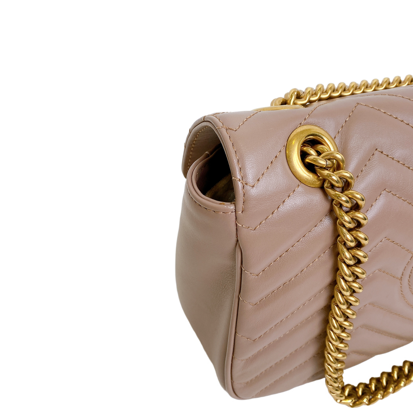 GUCCI MARMONT SMALL IN BEIGE