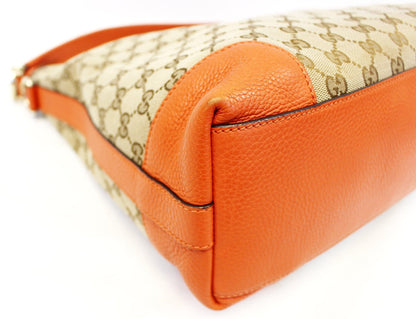 GUCCI Beige GG Canvas Miss GG Original Hobo Bag