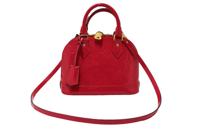 Louis Vuitton Pink Vernis Leather Alma BB Hand/Crossbody Bag