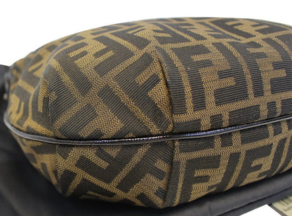 FENDI Zucca Monogram Hobo Bag