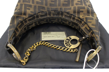 FENDI Zucca Monogram Hobo Bag