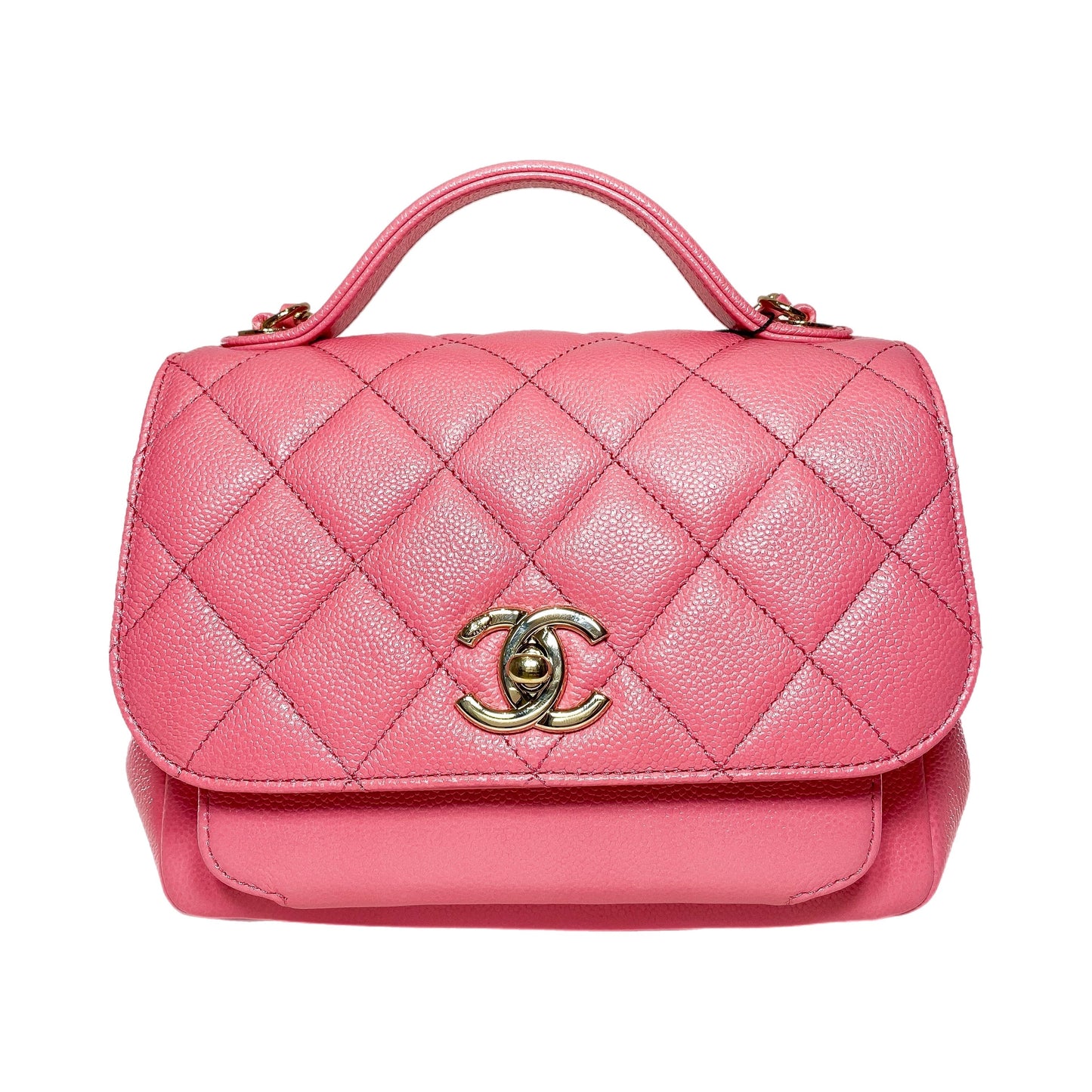 Chanel Pink Business Affinity Small Flap Bag