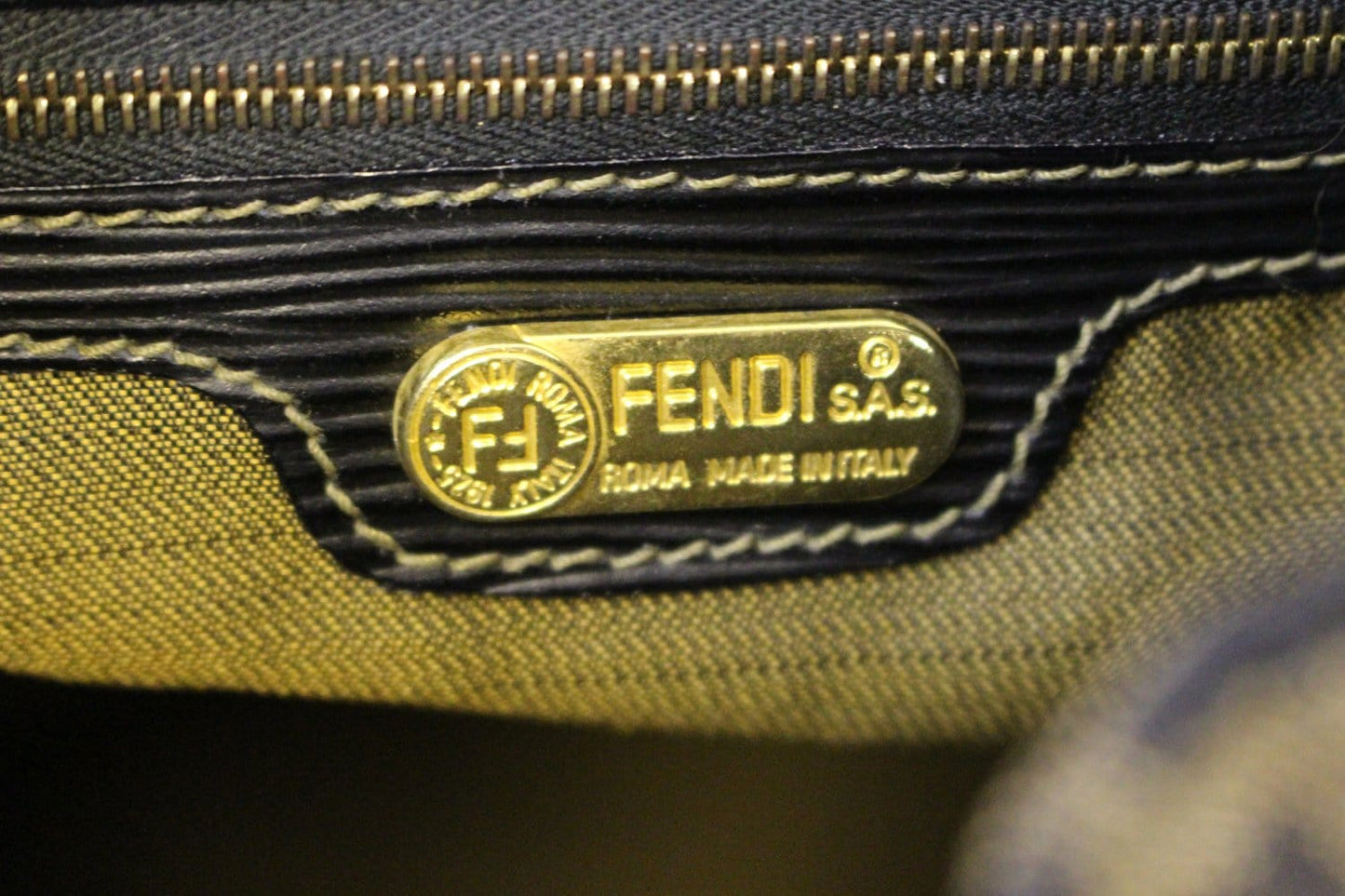 FENDI Zucca Monogram Canvas Backpack