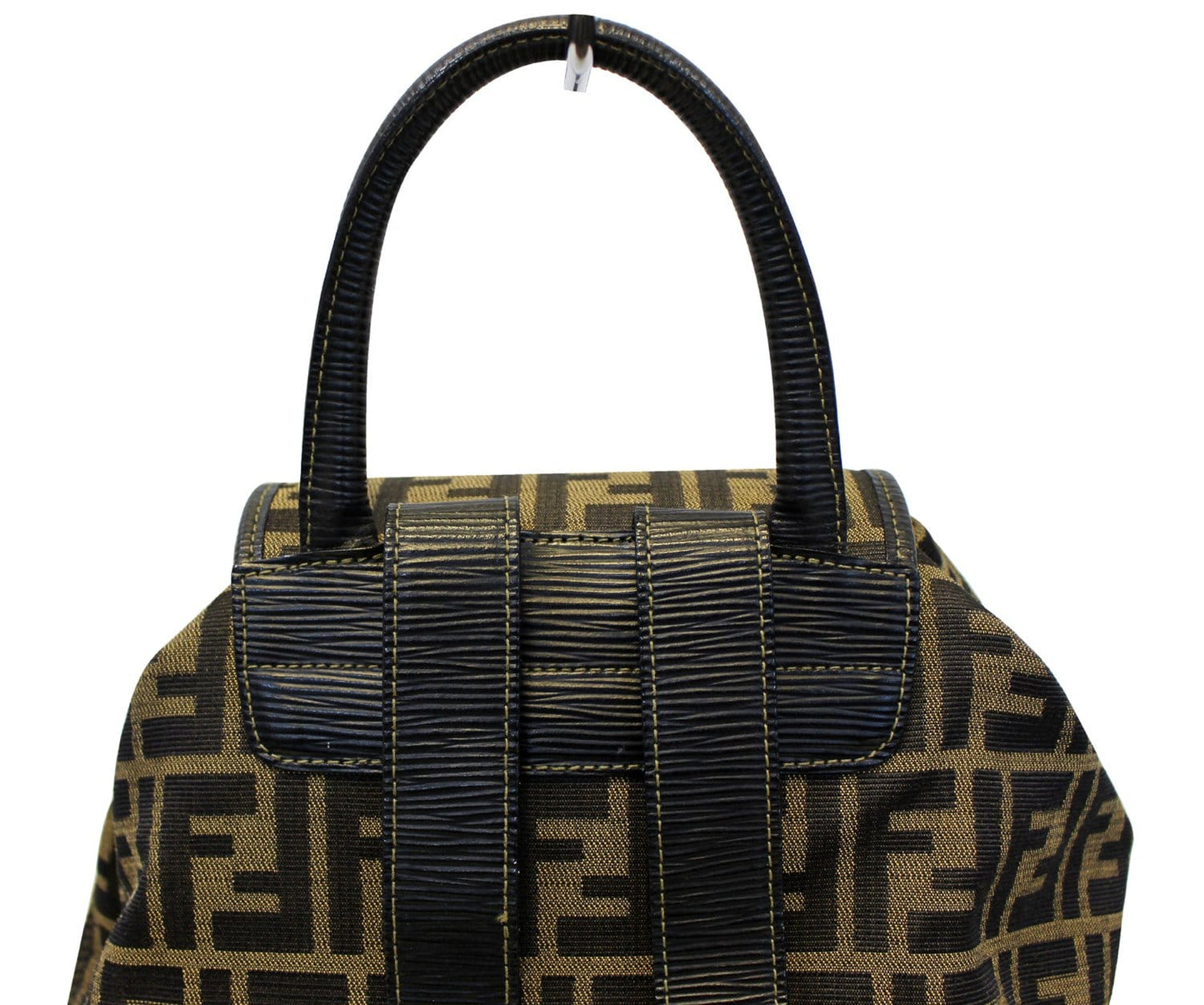 FENDI Zucca Monogram Canvas Backpack