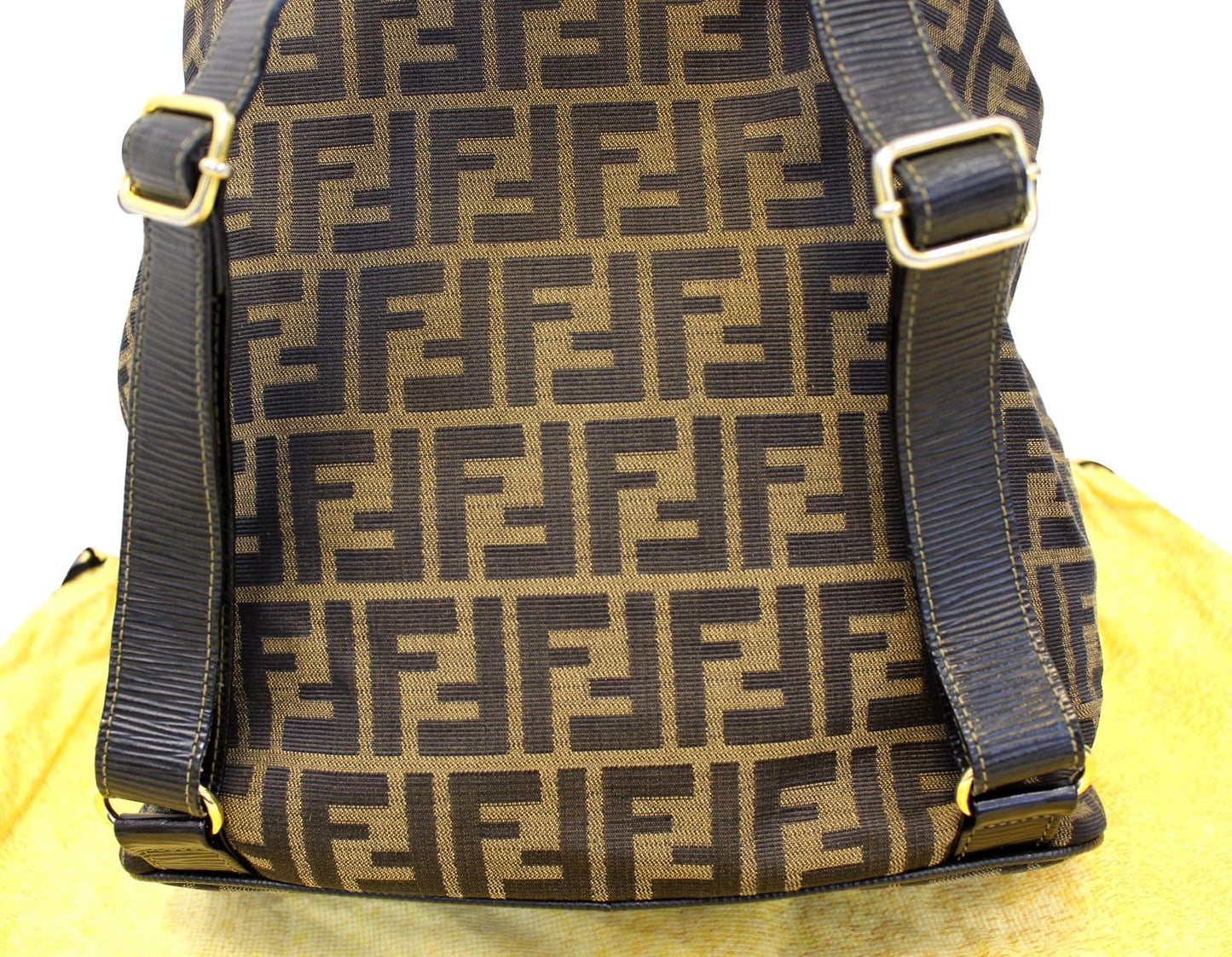 FENDI Zucca Monogram Canvas Backpack