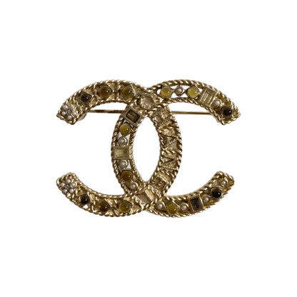 Chanel Gold Elegant Handbag 29