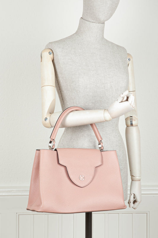 LOUIS VUITTON Capucines GM Magnolia