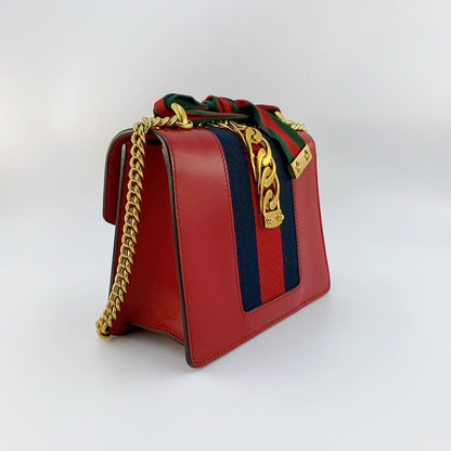 Gucci SyLouis Vuittonie Mini in Red