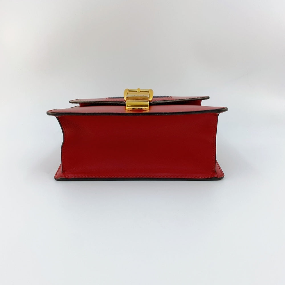 Gucci SyLouis Vuittonie Mini in Red