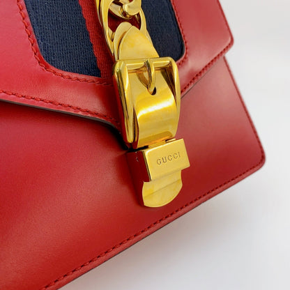 Gucci SyLouis Vuittonie Mini in Red