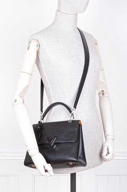 LOUIS VUITTON Grenelle PM Bag Epi Black