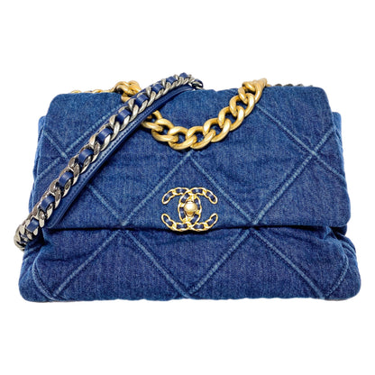 Chanel Flap Large Gold Shoulder Bag