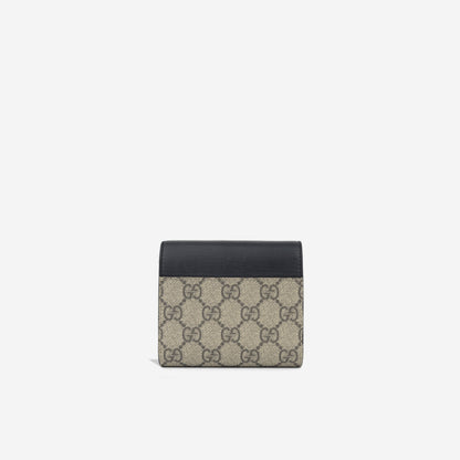 Gucci Padlock Flat GG Wallet