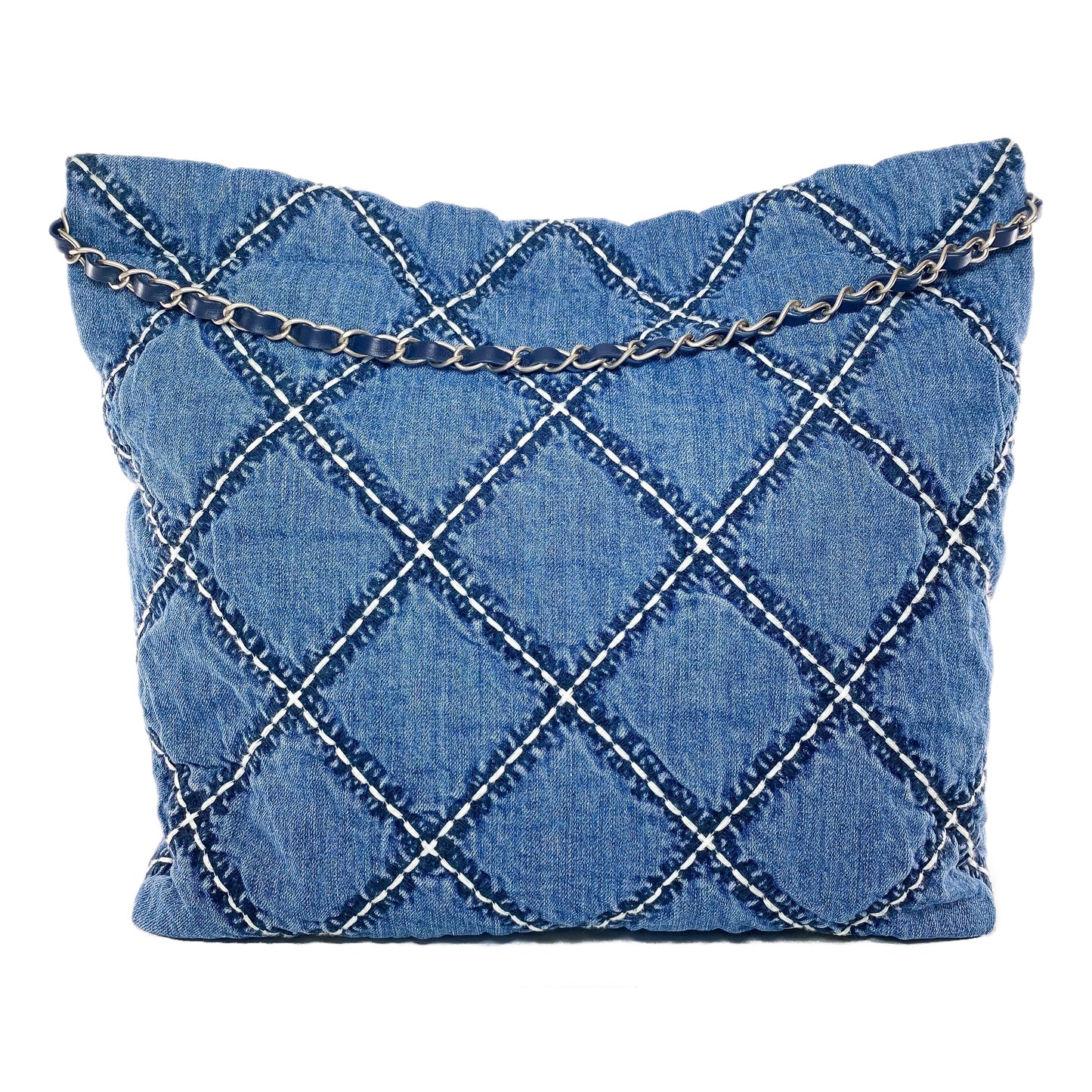 Chanel Small Navy Elegant Clutch