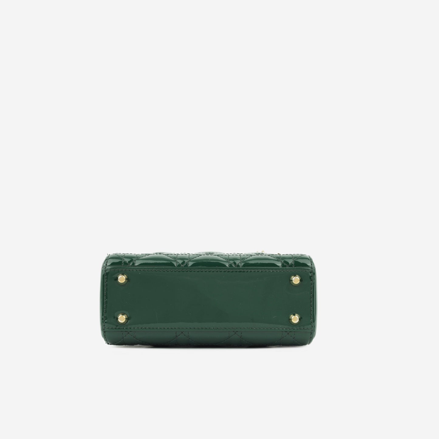 Mini Lady Dior - Hunter Green