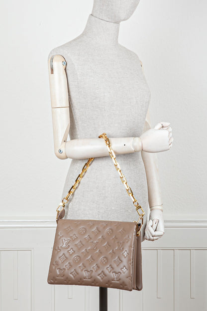 LOUIS VUITTON Coussin PM Bag Taupe