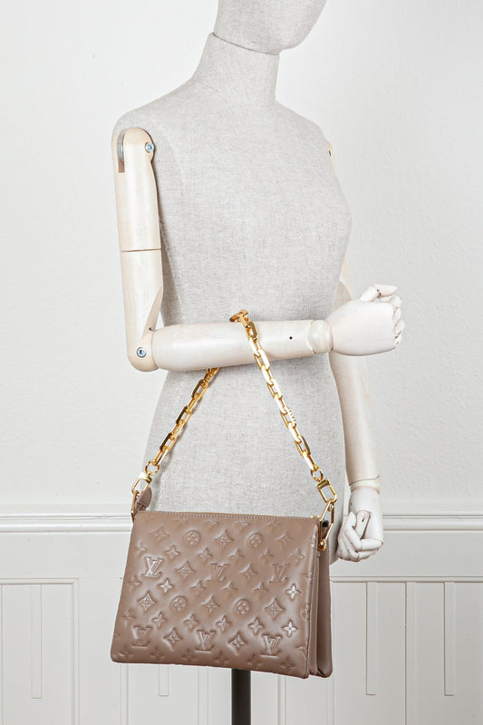 LOUIS VUITTON Coussin PM Bag Taupe