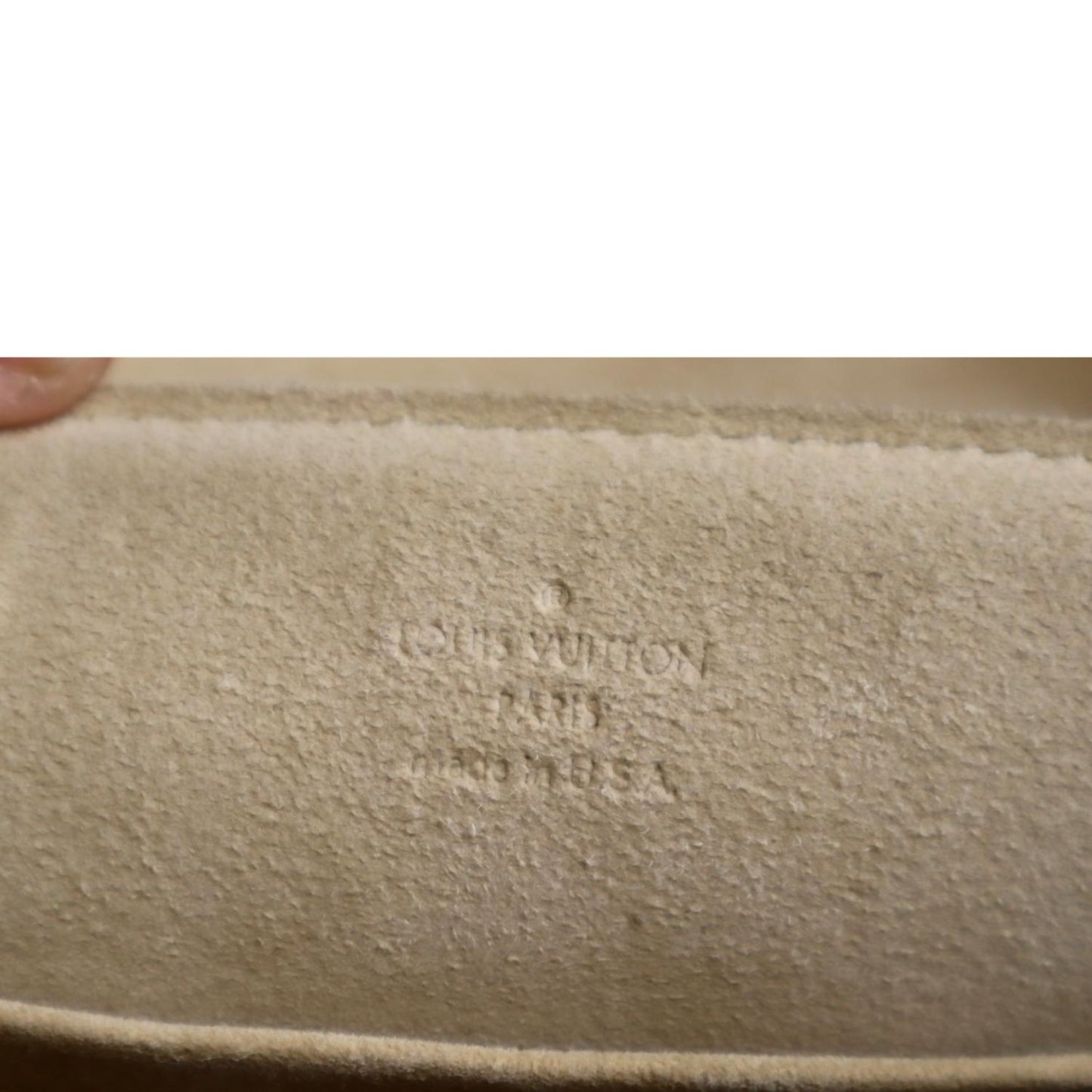 LOUIS VUITTON Beverly MM Monogram Canvas Satchel Bag Brown