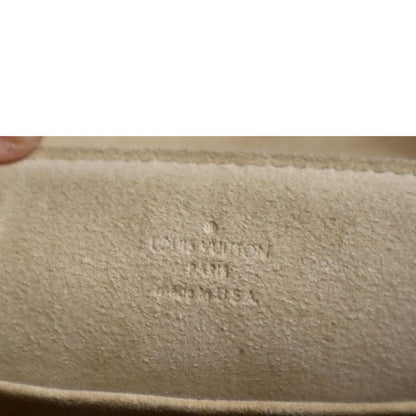 LOUIS VUITTON Beverly MM Monogram Canvas Satchel Bag Brown