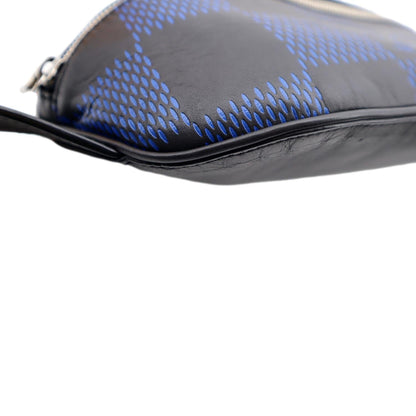 LOUIS VUITTON Campus Damier Infini Leather Bumbag Navy Blue