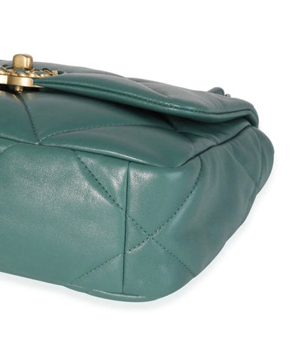 Chanel Flap Medium Lambskin Gold Shoulder Bag 2