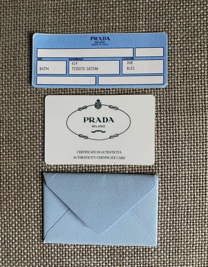 Prada Nylon Tote with Chain Handle