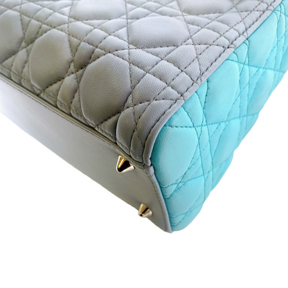 LADY DIOR BLUE GREY 2 TONE