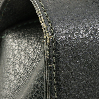 Gucci Bamboo Handle 2Way Bag Dark Green