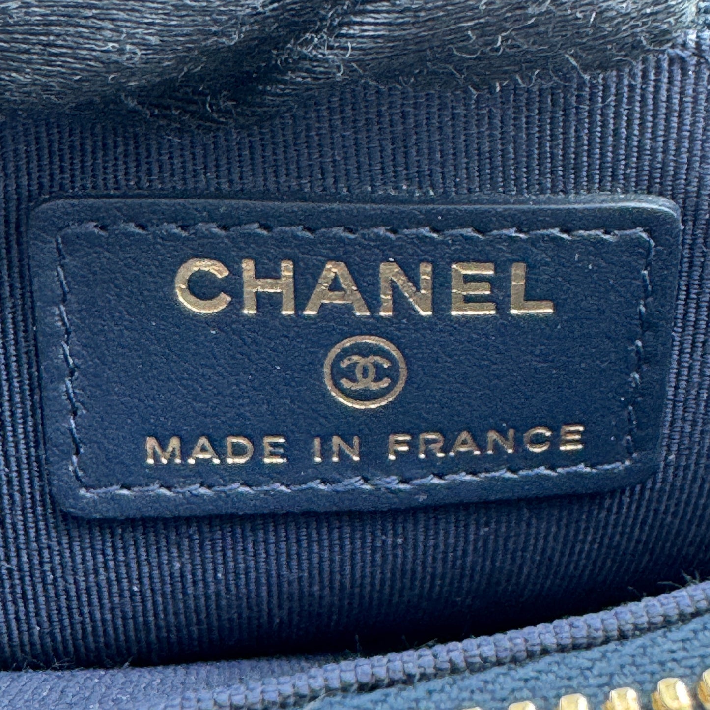 Chanel Indescent Caviar Quilted Classic Phone Pouch Wallet
