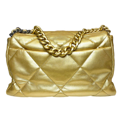 Chanel Flap Large Gold Shoulder Bag 2