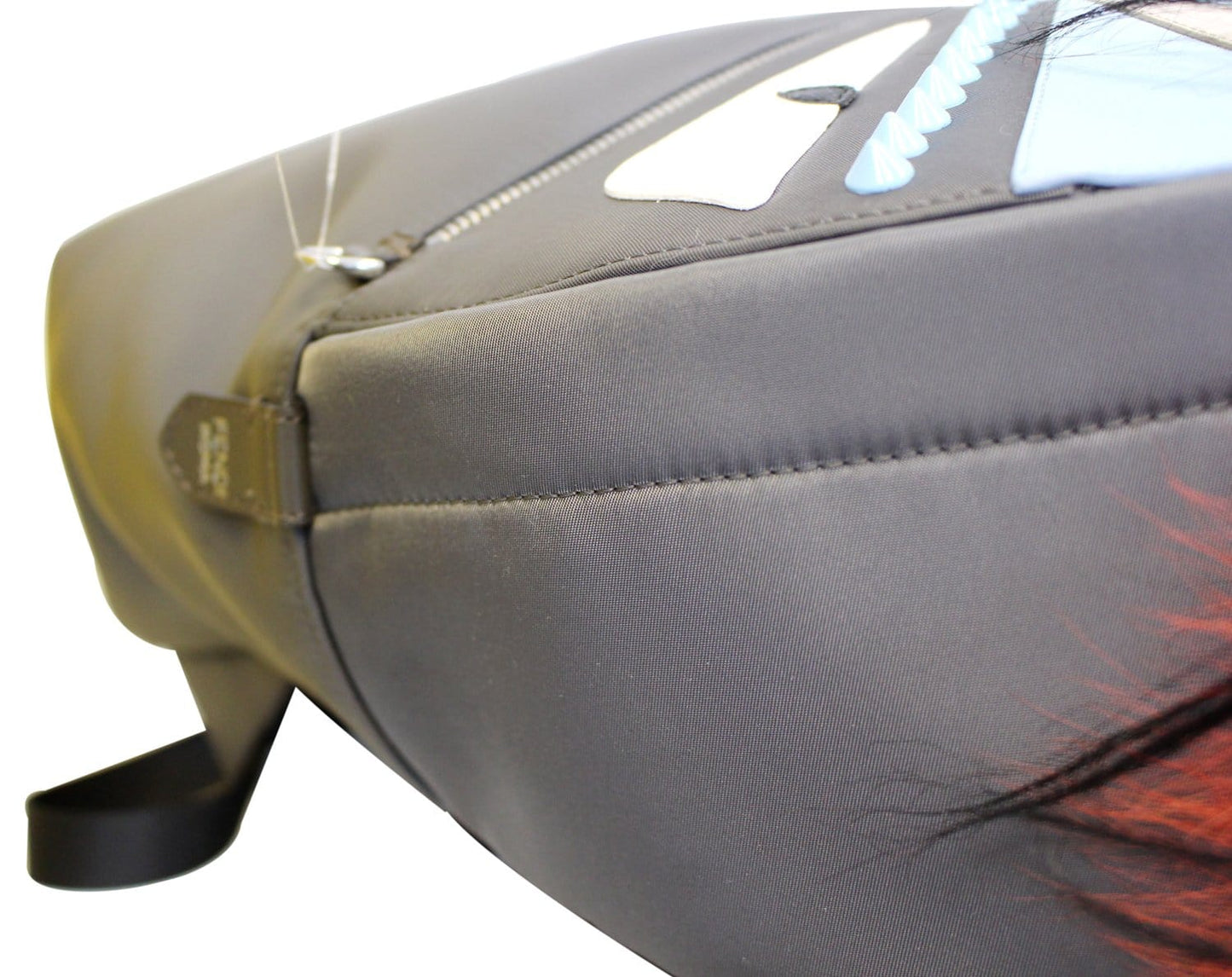 Fendi Monster Eyes Grey Backpack Bag