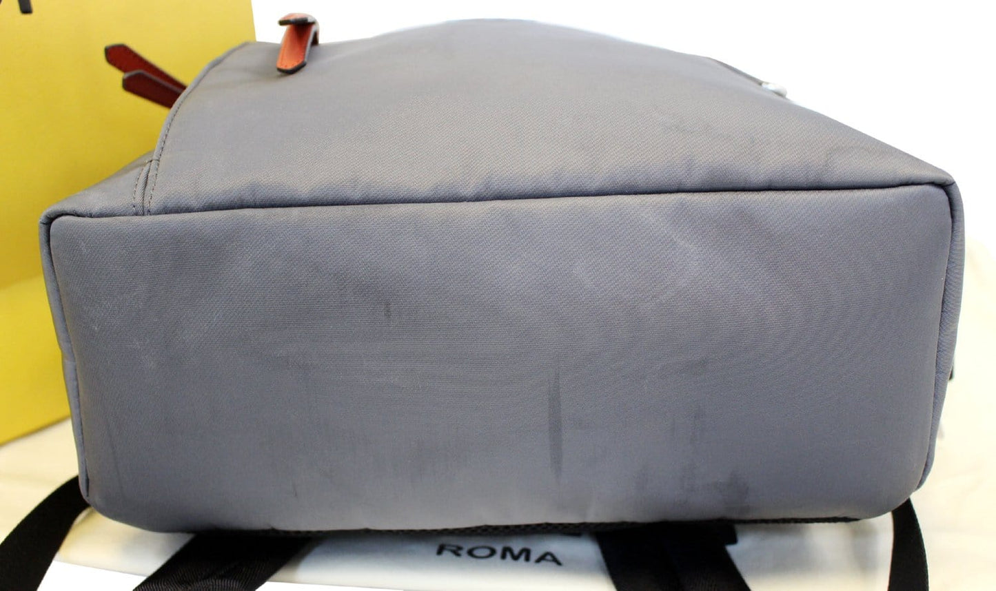 Fendi Monster Eyes Grey Backpack Bag