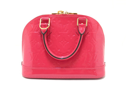 Louis Vuitton Pink Vernis Leather Alma BB Hand/Crossbody Bag