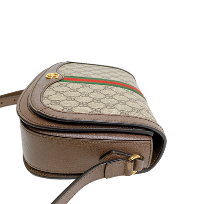 GUCCI OPHIDIA GG SUPREME CANVAS MESSENGER BAG