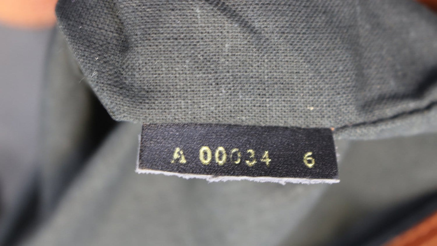 FENDI Black Stripes Boston Travel Bag