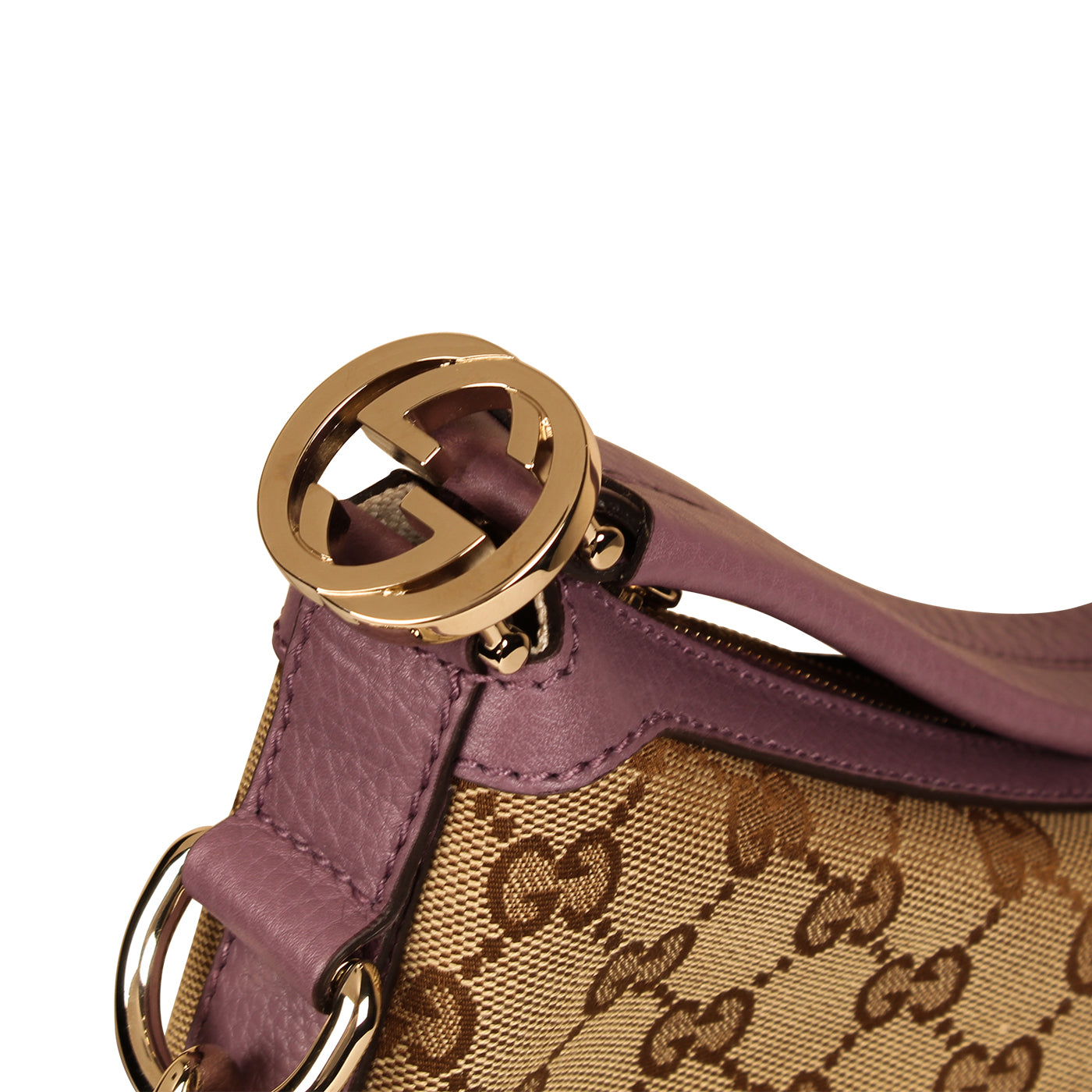 Gucci Canvas Hobo Tote